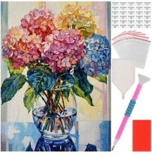 Zdjęcie Maaleo Obraz Bukiet Kwiatów Diamond Painting 5D 40x30Cm - Tychy