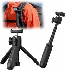Zdjęcie Mini Statyw Kijek Selfie Uchwyt na Plecak DJI Action 5 Pro 4 3 / ULANZI / MT66 - Kościan