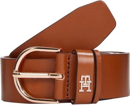 [AP] Tommy Hilfiger Damski ESSENTIAL EFFORTLESS 3.5 AW0AW16837 Regulowany pasek, BRĄZOWY (koniakowy), 90, Brązowy (koniak), 90