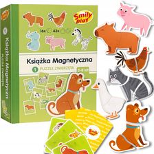 Zdjęcie Smily Play Układanka Magnetyczna Zwierzęta Książka Dla Dzieci 3+ Puzzle - Stargard
