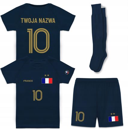 Strój Piłkarski Dla Dzieci z Własnym Imieniem Mbappe lub Twój Nadruk