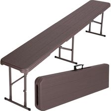 Zdjęcie Ehokery Ławka Cateringowa Woodland Brązowy - Olesno