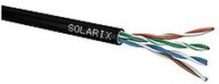 Zdjęcie KABEL SKRĘTKA SOLARIX CAT.5E U/UTP UV ŻELOWANY Fca karton 305m - Lębork