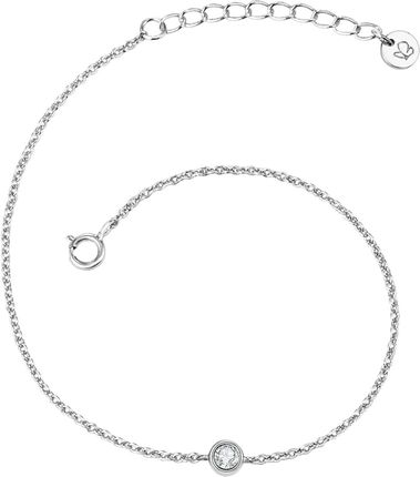 Glanzstücke München Srebrna bransoleta srebro wysokiej próby Topaz srebrny Bransoletki 1 ct Damski