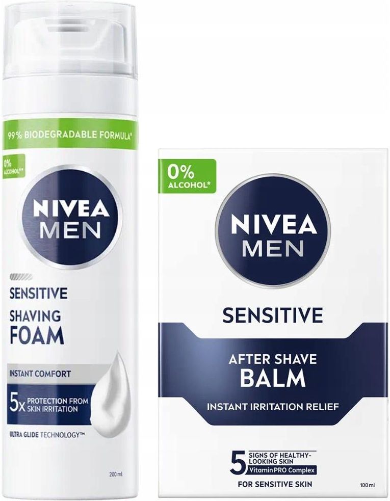 Nivea Men Zestaw kosmetyków dla mężczyzn Sensitive Elegance ceny