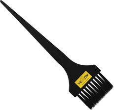 Zdjęcie YELLOW PĘDZELEK DO FARBOWANIA SZEROKI 5CM CZARNY - Łęczna