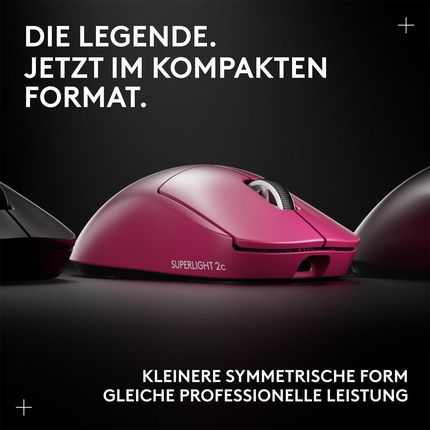 Mysz Logitech G Pro X Superlight 2 Compact Magenta (910007545