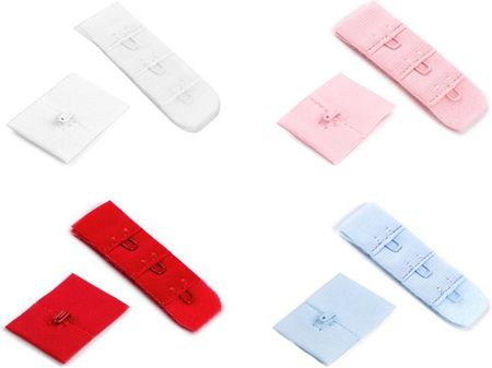 Zapięcie jednorzędowe do biustonosza i body 20mm – miękkie, wygodne, trwałe Zapięcie jednorzędowe do biustonosza z pluszem 20 mm x 50 mm