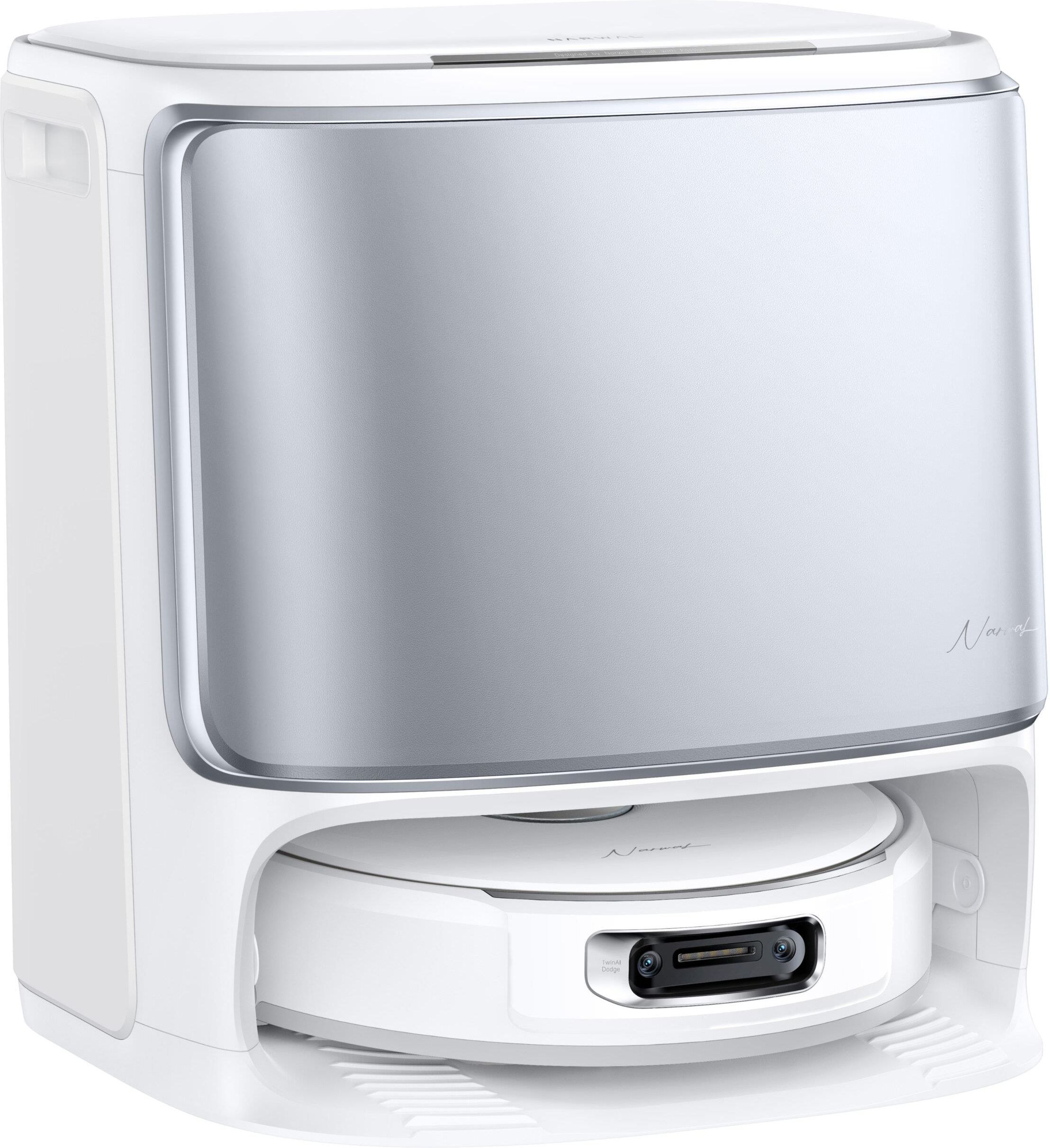 фото Робот‑пылесос с влажной уборкой Narwal Flow Vacuum & Mop Silver White (CP‑ZD‑A000159‑00‑00) 1
