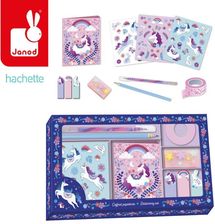 Zdjęcie Janod Zestaw Piśmienniczy Jednorożce Kraina Snów 6+ - Zabrze