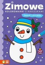 Zdjęcie Zimowe Kolorowanki Z Naklejkami. Bałwanek I Przyjaciele - Żyrardów