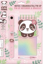 Zdjęcie Derform Zamów Książki I Podręczniki Z Dopasowaną Okładką Notes Bransoletką Pin-Up - Panda - Serock
