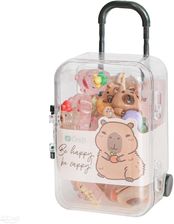 Zdjęcie Dpcraft Ozdoby Polimerowe 3D Kapibara Walizka 20szt. - Słomniki