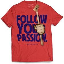 Zdjęcie Angry Beat Follow Your Passion Koszulka Czerwona S - Zator