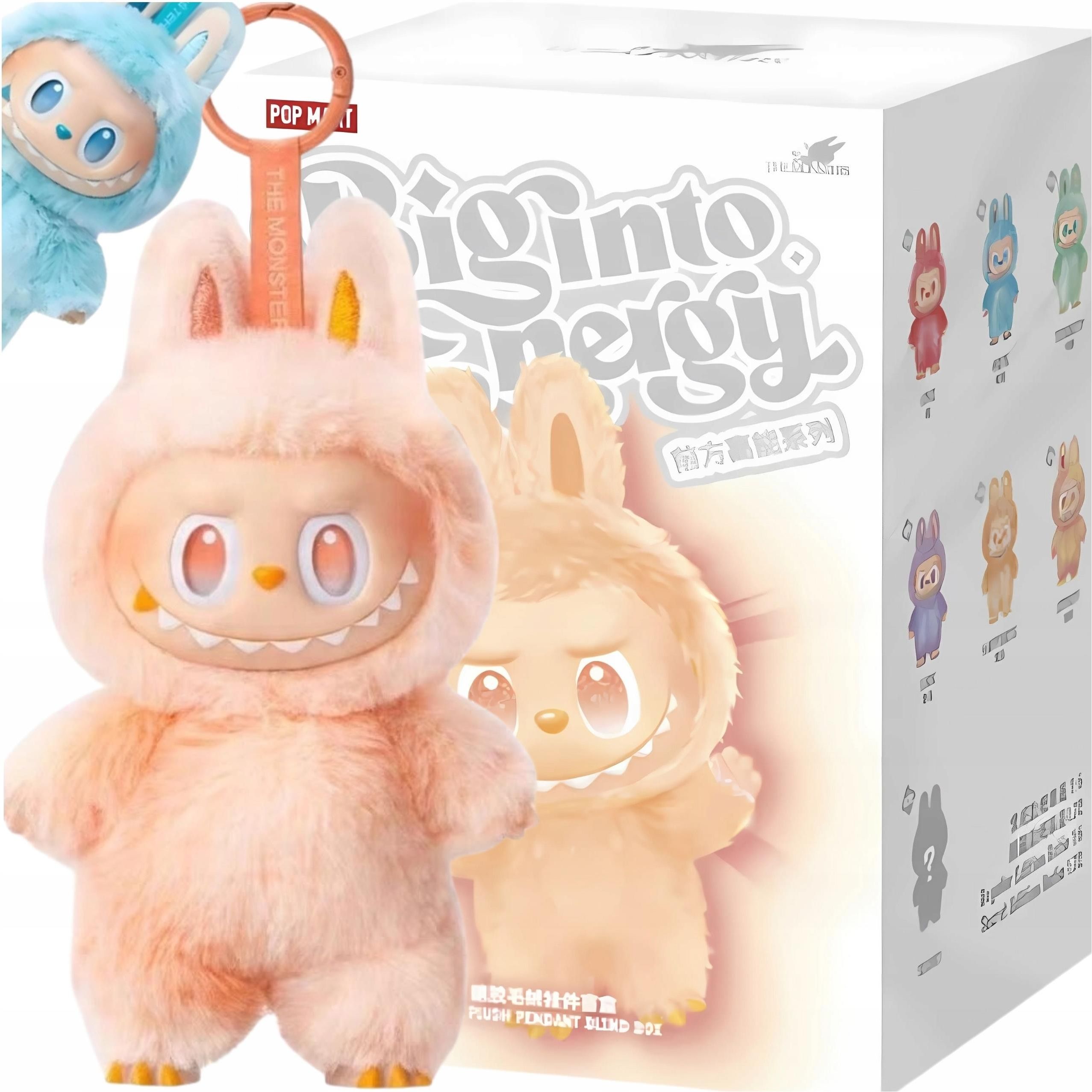 Pop Mart Figurka Labubu Pluszowa Maskotka Z Brelokiem Seria 3