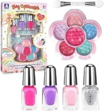 Frikolino.Pl Zestaw Pi�kno�ci Lakier�w Lakiery Do Paznokci Dla Dzieci + Cienie