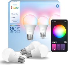 Zdjęcie Philips Hue Essential White And Color Ambiance Żarówka E27 806Lm A60 3Sz (8721103055255) - Świnoujście