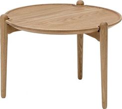Zdjęcie Design House Stockholm Stolik Kawowy Aria Okrągły 37cm Dąb - Nekla