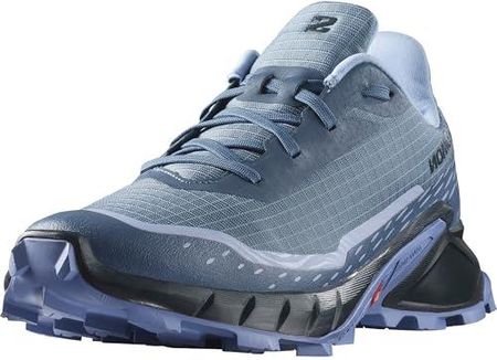 Salomon Damskie buty trekkingowe Alphacross 5, Bering Sea Carbon Blue Heron, 39 1/3 EU