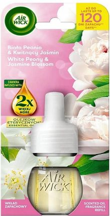 Air Wick Wkład Zapas Biała Peonia i Kwitnący Jaśmin 19ml