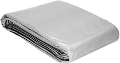 Zdjęcie Springos Plandeka 270G/M2 4X6M Gruba Płachta Zabezpieczająca Szara - Bartoszyce