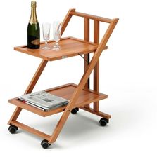 Zdjęcie Arredamenti Wózek Serwisowy Simpaty Brązowy 64x45cm Idealny Do Kuchni I Salonu - Brzesko