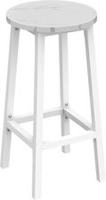 Zdjęcie Leobert Taboret Barowy Marmur / Nogi Białe - Sępopol