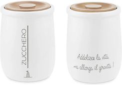 Zdjęcie La Porcellana Bianca Pojemnik Na Cukier 800ml Gli Onesti Biała Porcelana - Stargard