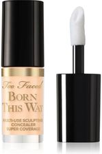 Zdjęcie Too Faced Born This Way Super Coverage Multi-Use Concealer Travel Size długotrwały korektor dla idealnego krycia odcień Almond 2ml - Głubczyce