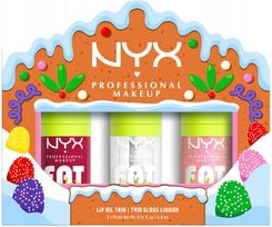 Zdjęcie Nyx Professional Makeup Gingerbaddie Land Fat Oil zestaw upominkowy do ust - Kobyłka