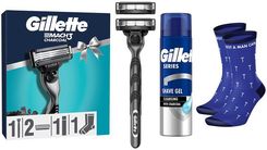 Zdjęcie Gillette Mach3 Gift Set zestaw upominkowy dla mężczyzn - Chrzanów