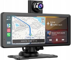 Zdjęcie Nexadio Tablet CC250 Bezprzewodowy CarPlay Android Auto + Kamera tył - Frampol