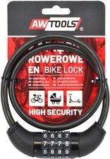 Zdjęcie Awtools Zapięcie Rowerowe 8x65Cm Szyfr (AW24054) - Supraśl