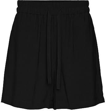 Vero Moda Curve VMLINN BELT ANKLE SKIRT - Gonna lunga - black/nero