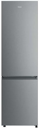 Lodówka Haier HDPR1620ANPK z zamrażalnikiem dolnym 205 cm Srebrna