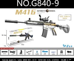 Zdjęcie Ramiz Karabin M416 Szary Na Kulki Wodne + Akcesoria - Jeziorany