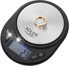 Zdjęcie Adler Waga Precyzyjna Elektroniczna Jubilerska Led 0.1G 750G - Pieniężno