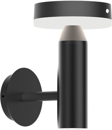 Zuma Line Carli Kinkiet Zewnętrzny Solarny Czarna/Black Wt33611