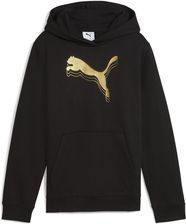 Zdjęcie PUMA Dziewczęca bluza z kapturem Ess Metallic Fl G (1 szt.) - Wleń