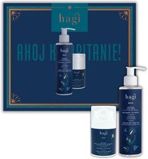 Zdjęcie Hagi Ahoj Kapitanie ZESTAW Żel do mycia twarzy 200ml + Krem-żel łagodzący podrażnienia i zaczerwienienia 50ml - Maków Podhalański