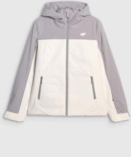 Zdjęcie Damska kurtka narciarska 4F 4FWAW25TTJAF0807 - szara - Kraków