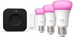 Zdjęcie Philips Inteligentne Żarówki E27 3szt. + Dimmer Switch Bridge Pro 929003853503 - Dzierzgoń