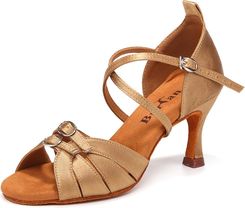 Zdjęcie Burtan Buty Taneczne Malaga Salsa Bachata Kizomba Latino 7Cm - Chęciny