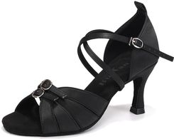 Zdjęcie Burtan Buty Taneczne Malaga Salsa Bachata Kizomba Latino 7Cm - Baborów