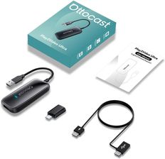Zdjęcie Ottocast Play2Video Ultra Bezprzewodowy Adapter All-in-1 do CarPlay/Android Auto (CA515TN) - Milanówek