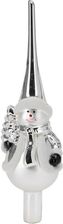 Zdjęcie Christmas Decoration Czubek Bałwan 28Cm Srebrny - Chrzanów