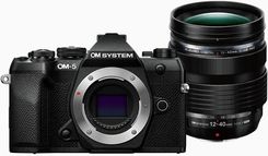Zdjęcie Aparat OM System OM-5 Mark II | Czarny  + OM System ED 12–40 mm F/2.8 PRO II - Debrzno