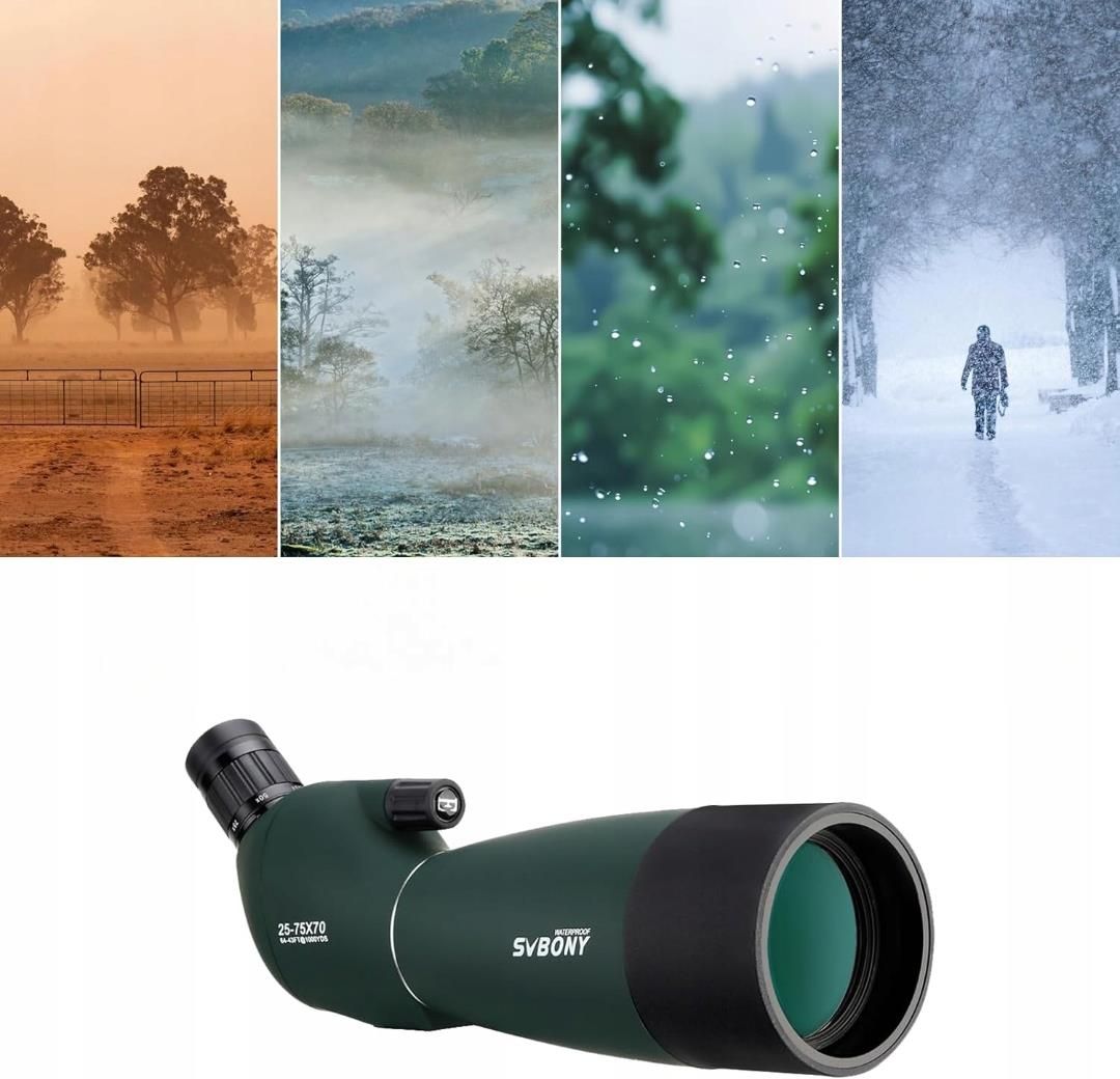 Cannocchiale Svbony SV28PLUS 25-75x70mm Con Telecamera WiFi SC002 – Birdwatching E Digiscoping