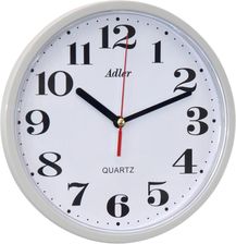Zdjęcie Adler Zegar Na Ścianę 30019-Light-Grey 20cm Szary - Tyczyn