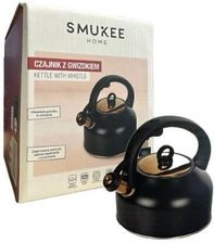 Zdjęcie Smukee Czajnik Z Gwizdkiem 2,5l Czarny - Miechów